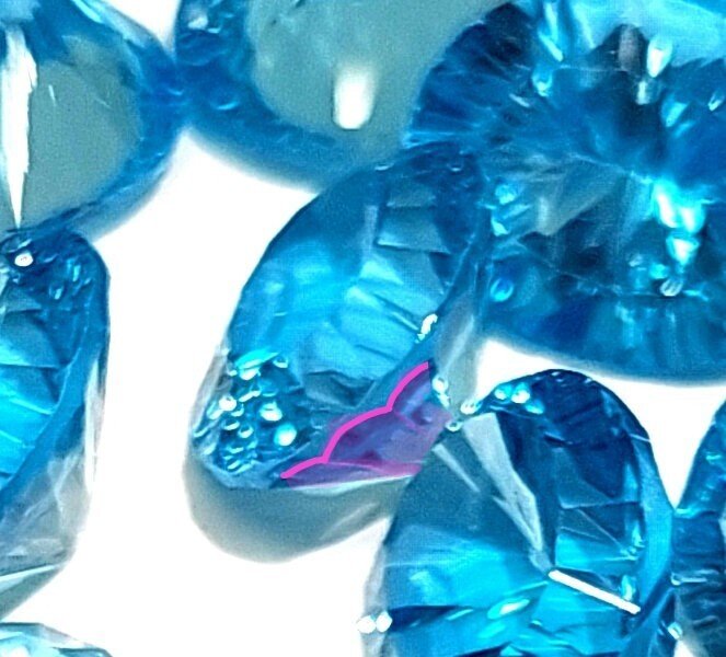 【専用】コンケーブカット 独特な輝きと深い色を産み出し、宝石の魅力を引き出す