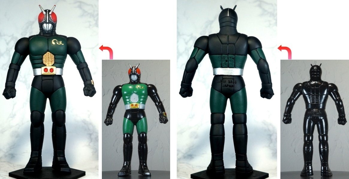 塗る活】昭和を締めくくった漆黒のライダー｜メニホビ
