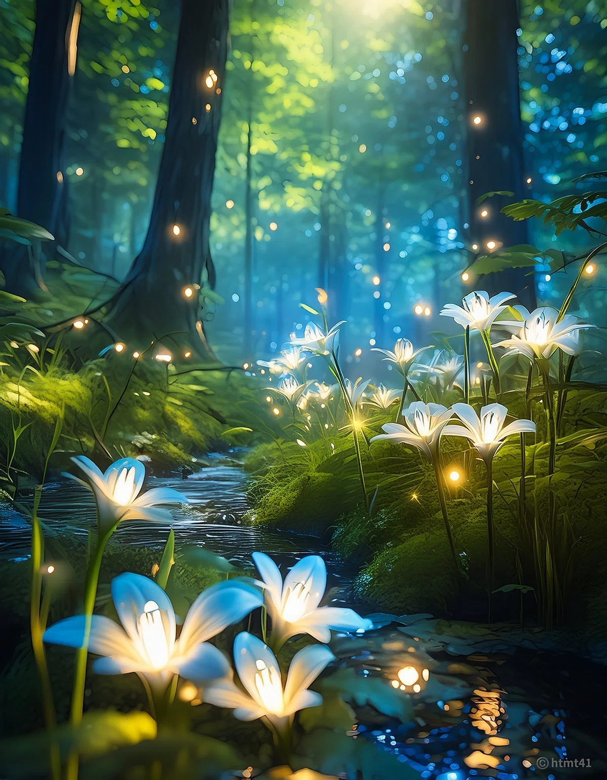 美しい花々や植物が生い茂る、自然豊かな星「フローラ」