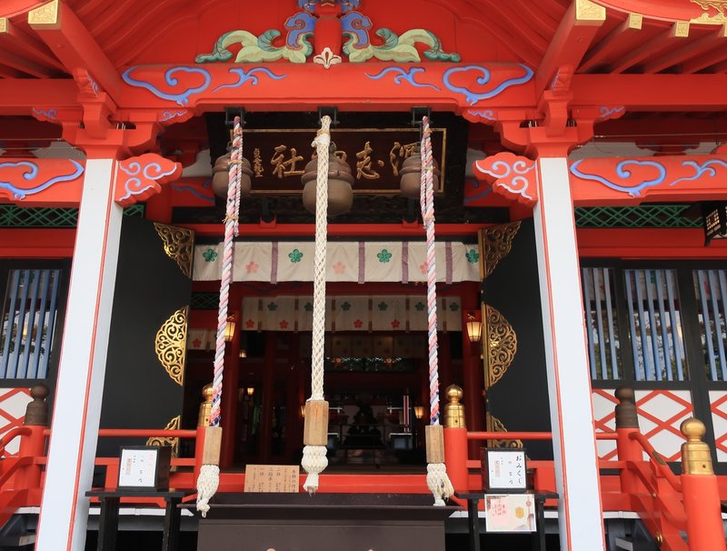 【深志神社　長野県】街の中の静かな神社　諏訪明神と諏訪明神が主祭神