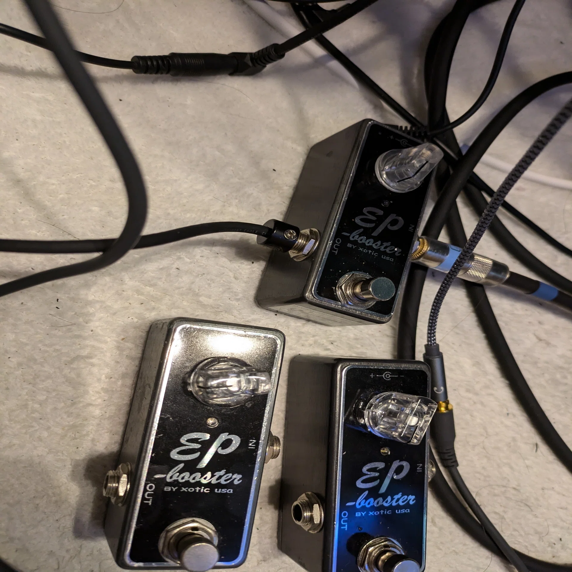 my new gear....】Xotic EP Booster 初期型（4台目）｜moyashidaisuke
