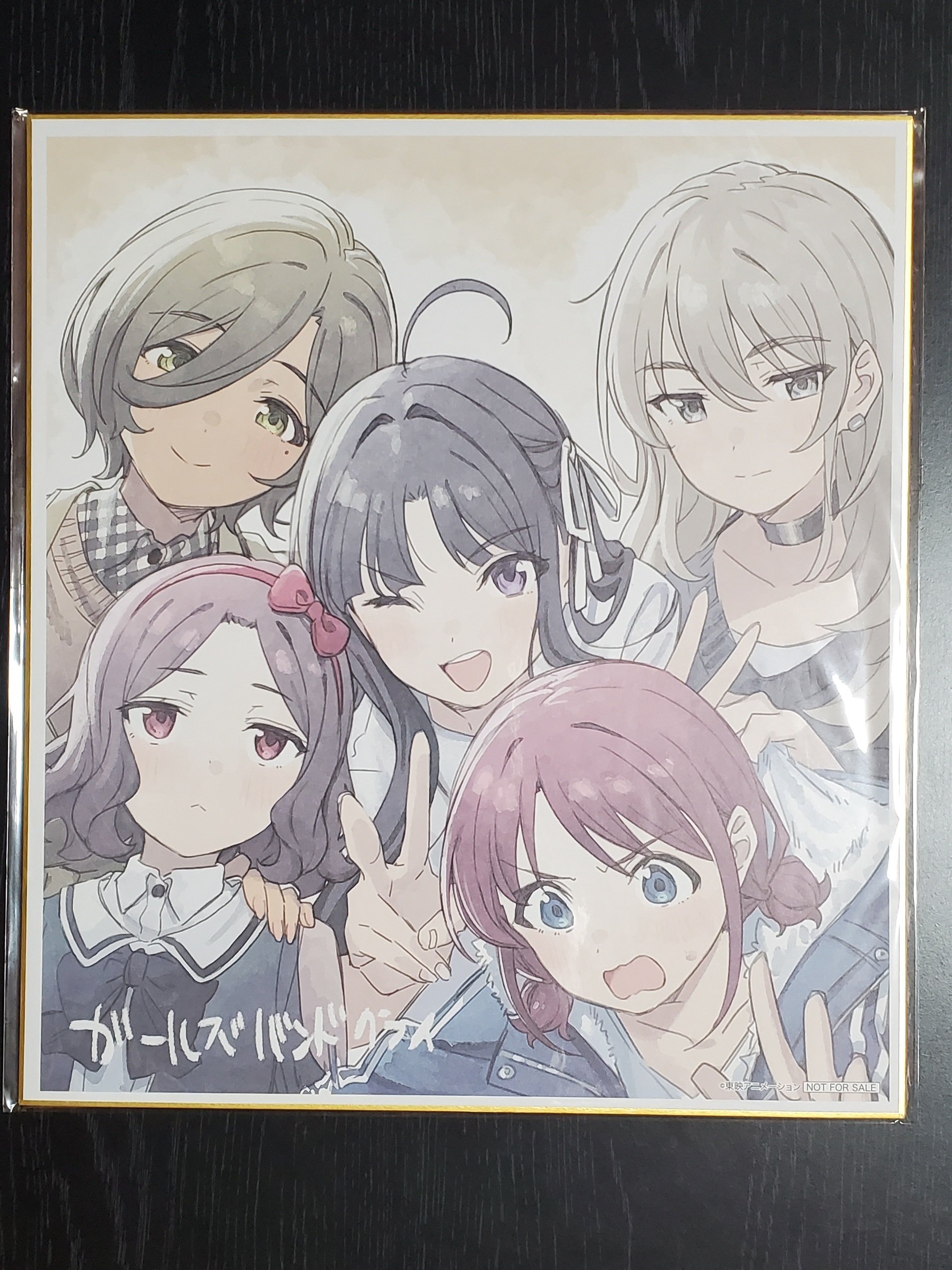ガールズバンドクライ】Blu-ray Vol.1購入!桃香さんのサイン ガールズバンドクライ】Blu-ray Vol.1購入!桃香さんのサイン