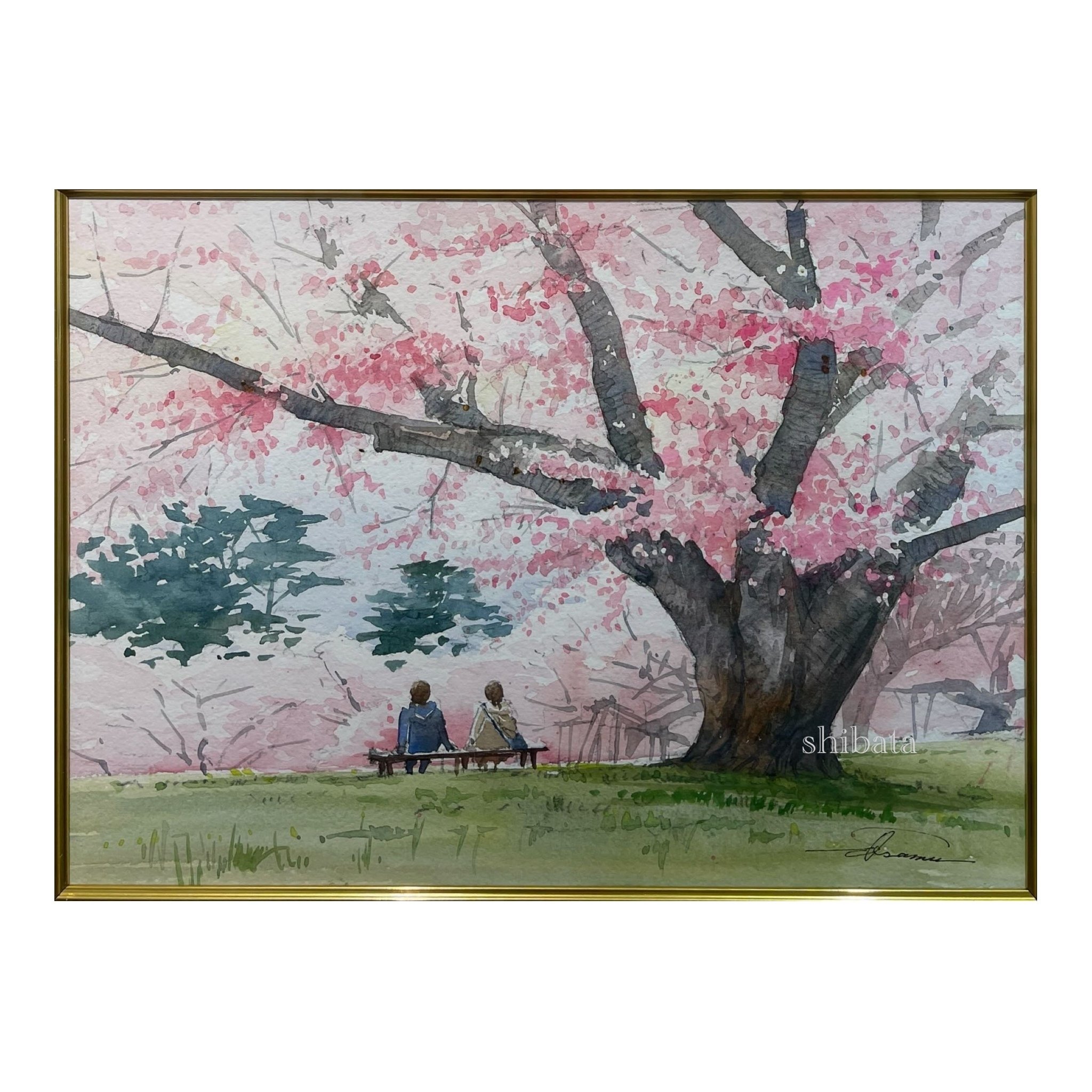 🖼️柴田治水彩画展🖼️みちのくの光る風・薫る土｜Gallery美庵