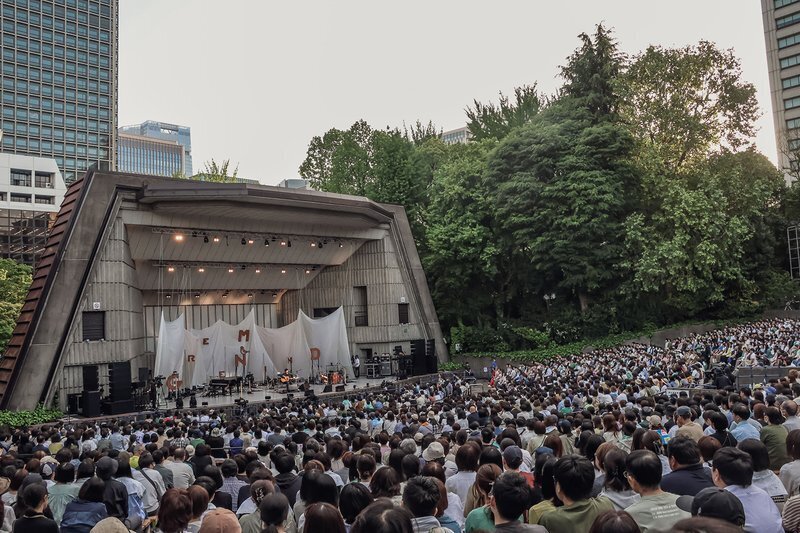 心地良い風が吹く5月の“野音”で行なわれた『秦 基博「GREEN MIND