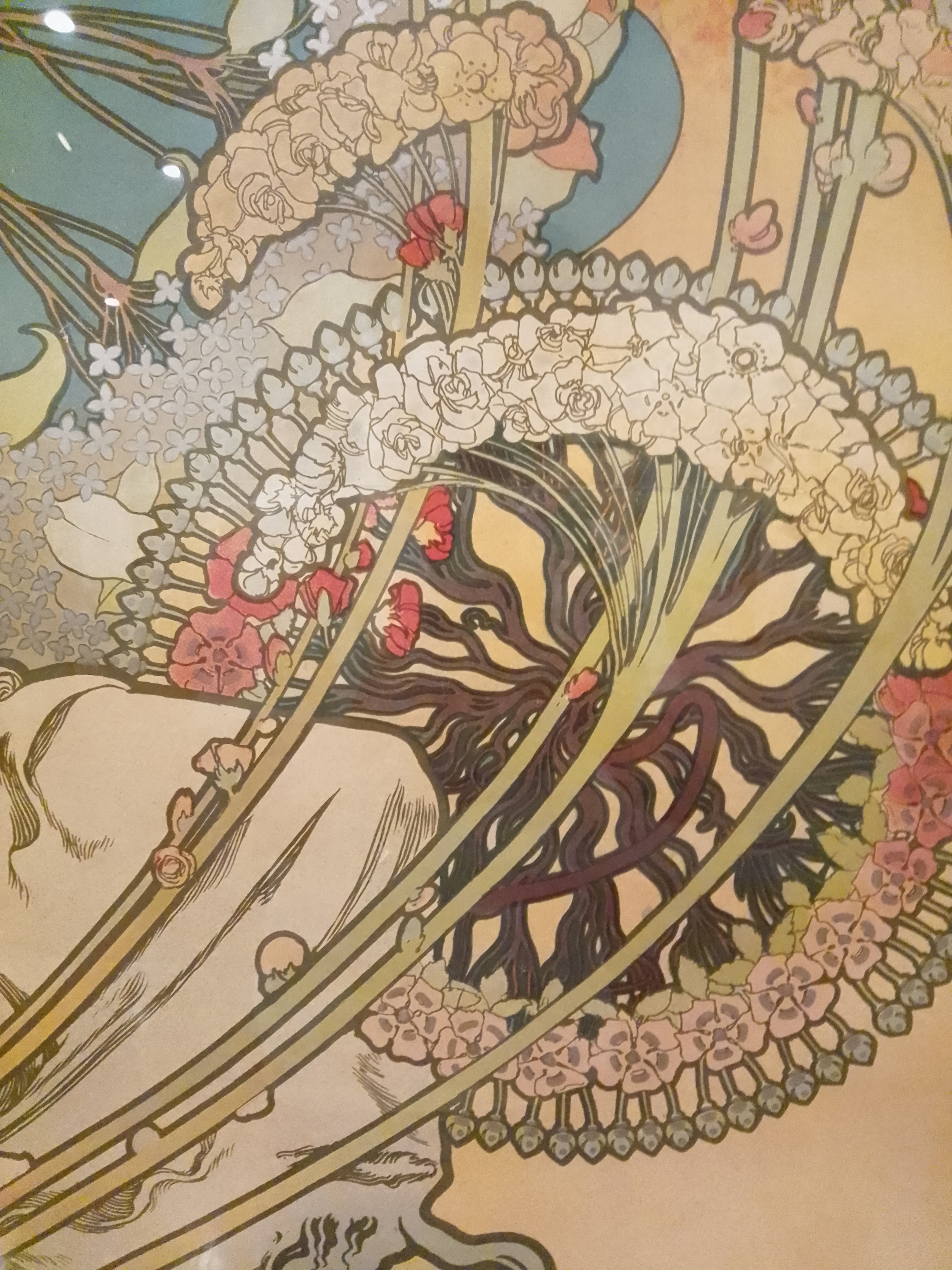 アルフォンス・ミュシャ、「装飾人物集」図31のための素描