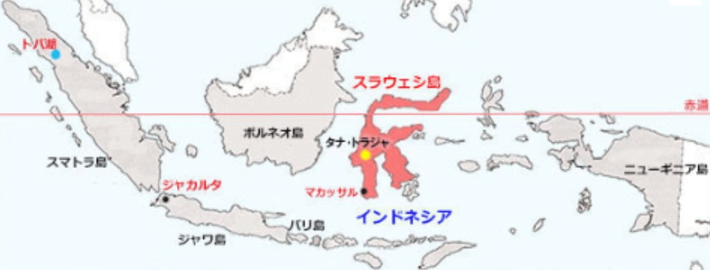 バリ島だけじゃない！インドネシアのオススメ観光地【タナ