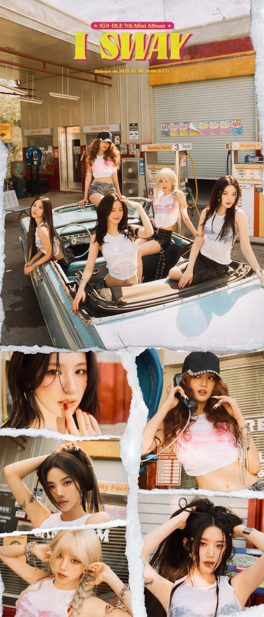 G)I-DLE(アイドゥル) いいこと 公開放送 サノク トレカ シュファ