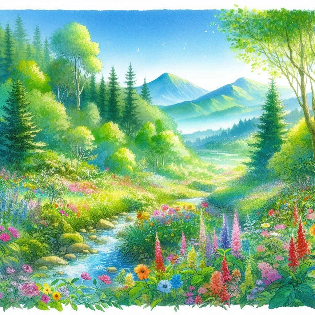 候補2のイラストに、奇妙な生き物が!身長20cm、全身緑色、ねこのような耳、足が一本、尻尾に見えるふさふさの毛はよく見ると尻尾かはわからない。後ろ姿だから顔がわからない。ヘンなやつ!