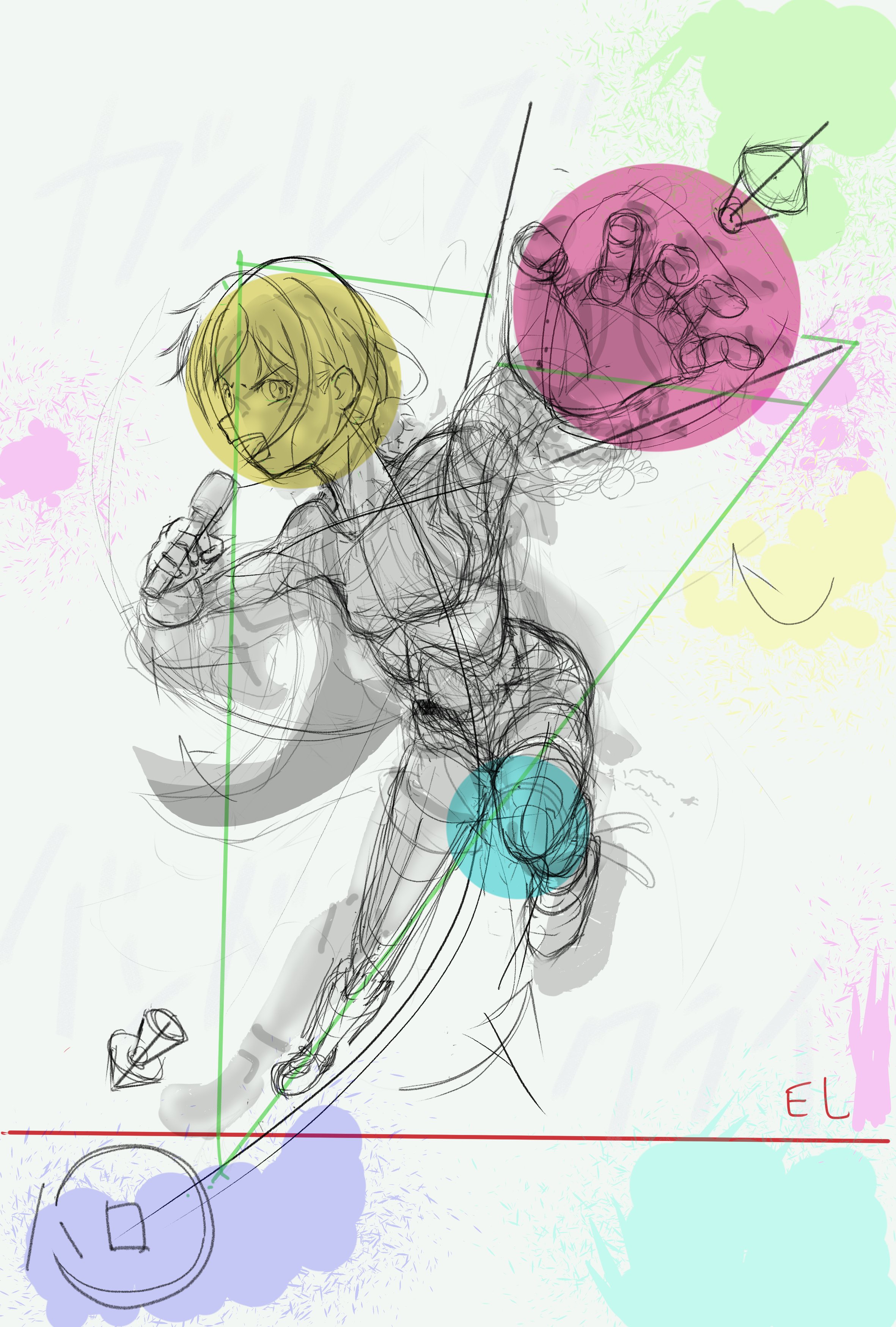 アニメキャラクター 手描きイラスト 2L判サイズ 91kJ-uYktsL.jpg