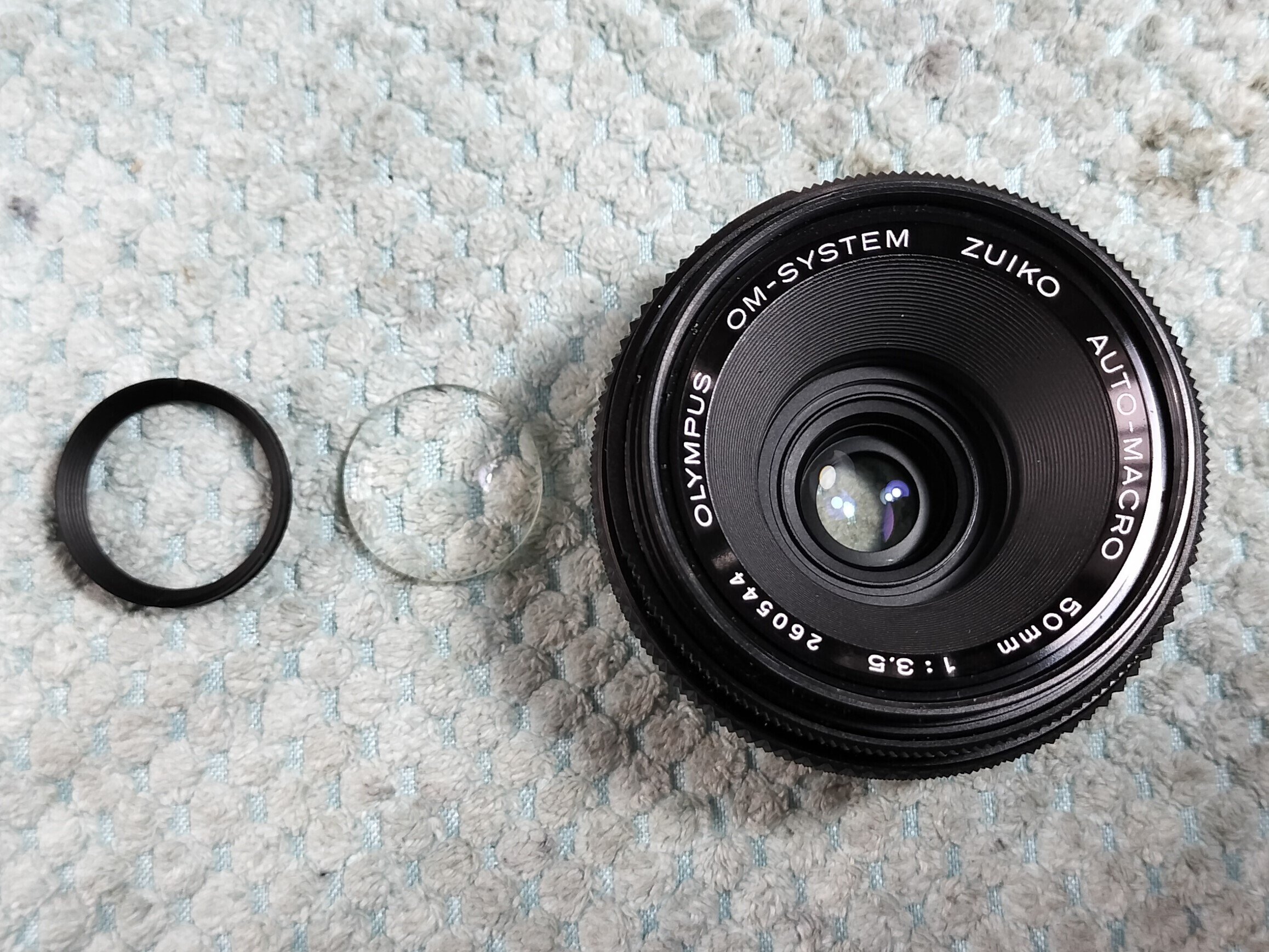 Olympus OM-SYSTEM 50mm F/3.5の分解|フィルムカメラ修理の Olympus OM-SYSTEM 50mm F/3.5の分解|フィルムカメラ修理の