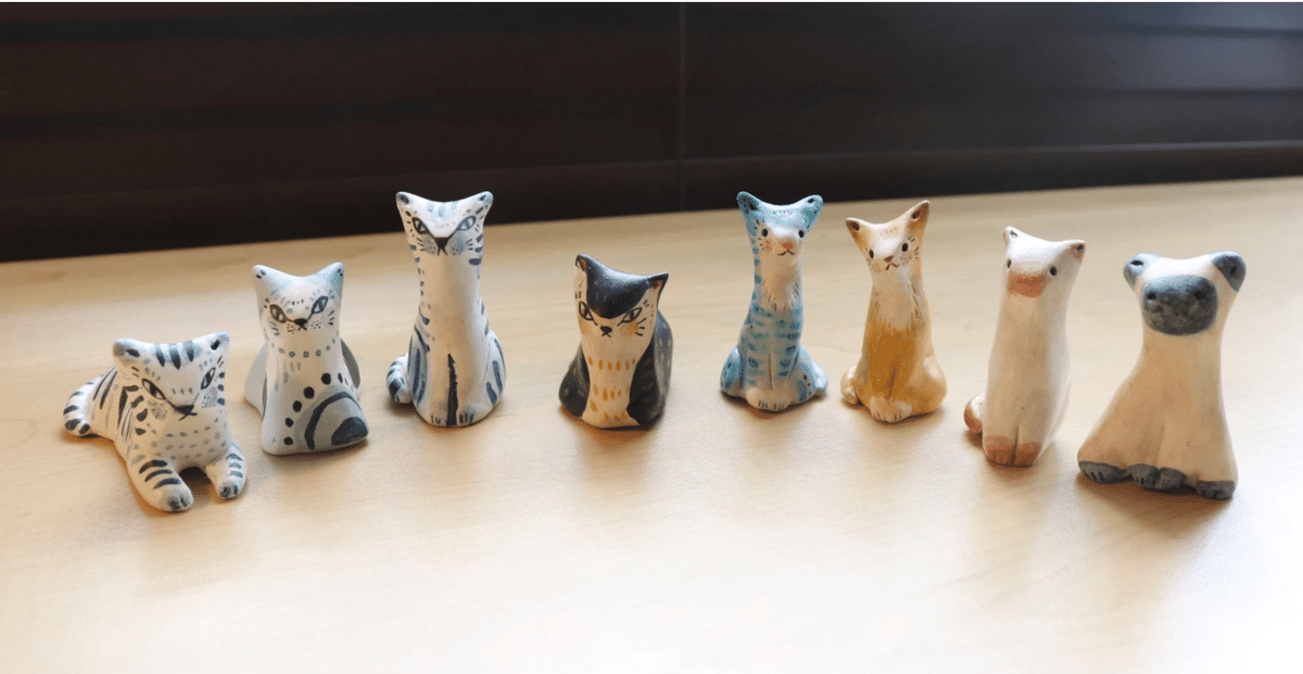 作家さんによる大笑いに癒される招き猫 MEGACATSHOP】 inサテライト銀座営業中！ 新発売のカラフル