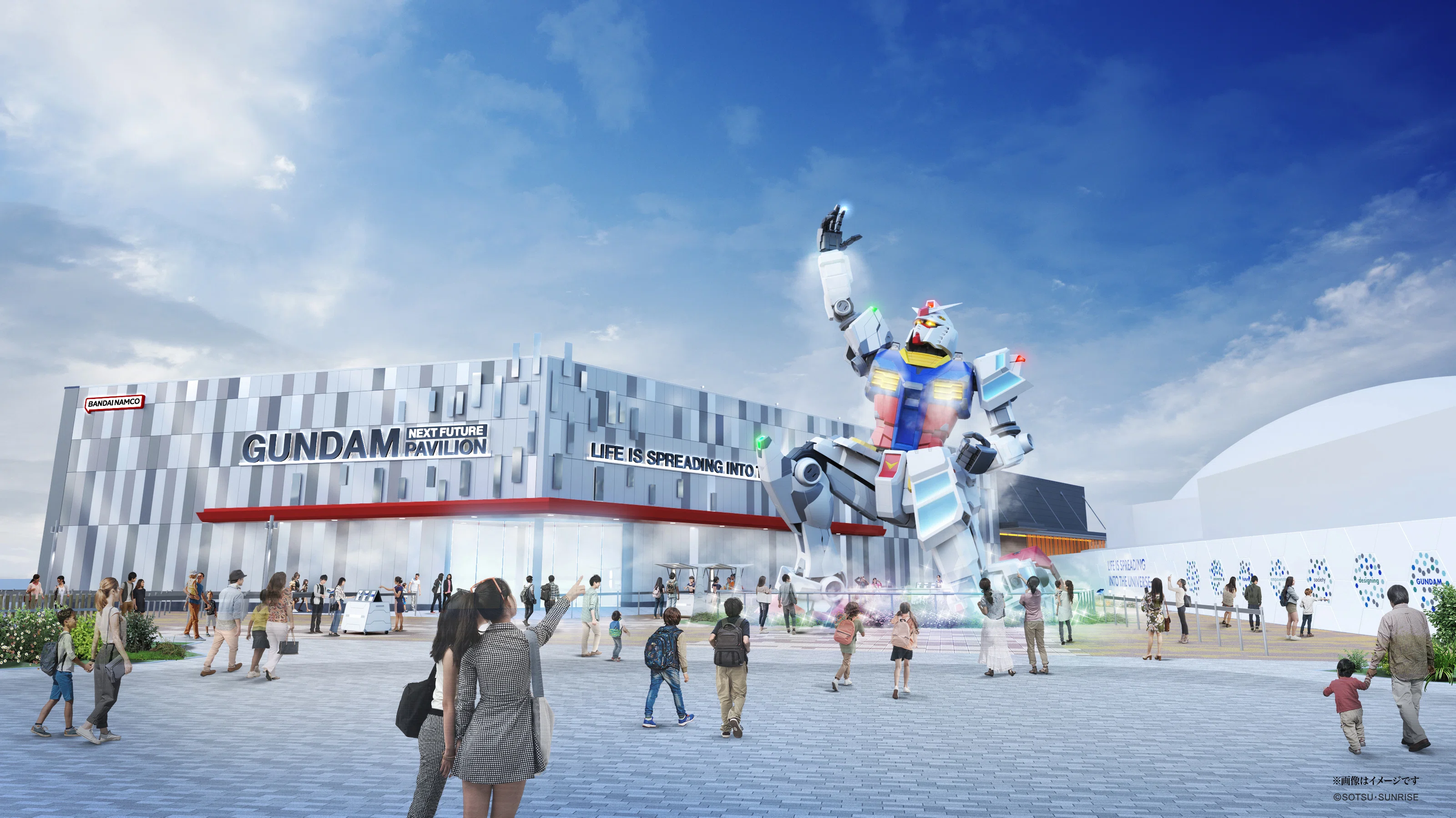 大阪・関西万博に実物大ガンダム像が登場！『機動武闘伝Gガンダム外伝