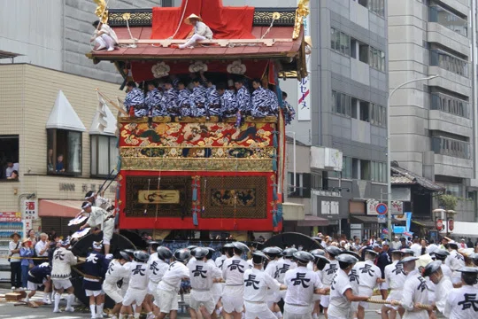 長刀鉾辻回し