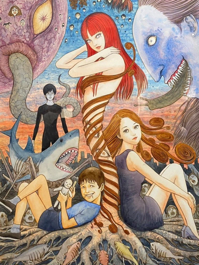 何かを感じる絵 Hiroyuki Hasegawa | ChatGPTに 「私の内面を画像で表してください」と