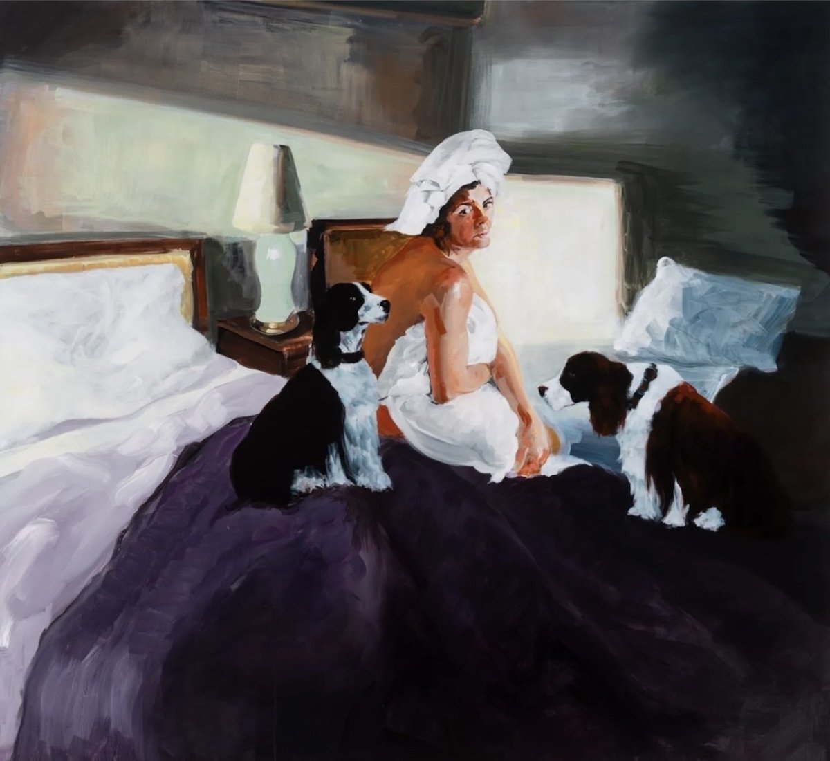 エリック・フィッシェル - Eric Fischl Eric Fischl - Untitled-Boy-In-Blue-Water for Sale | Artspace