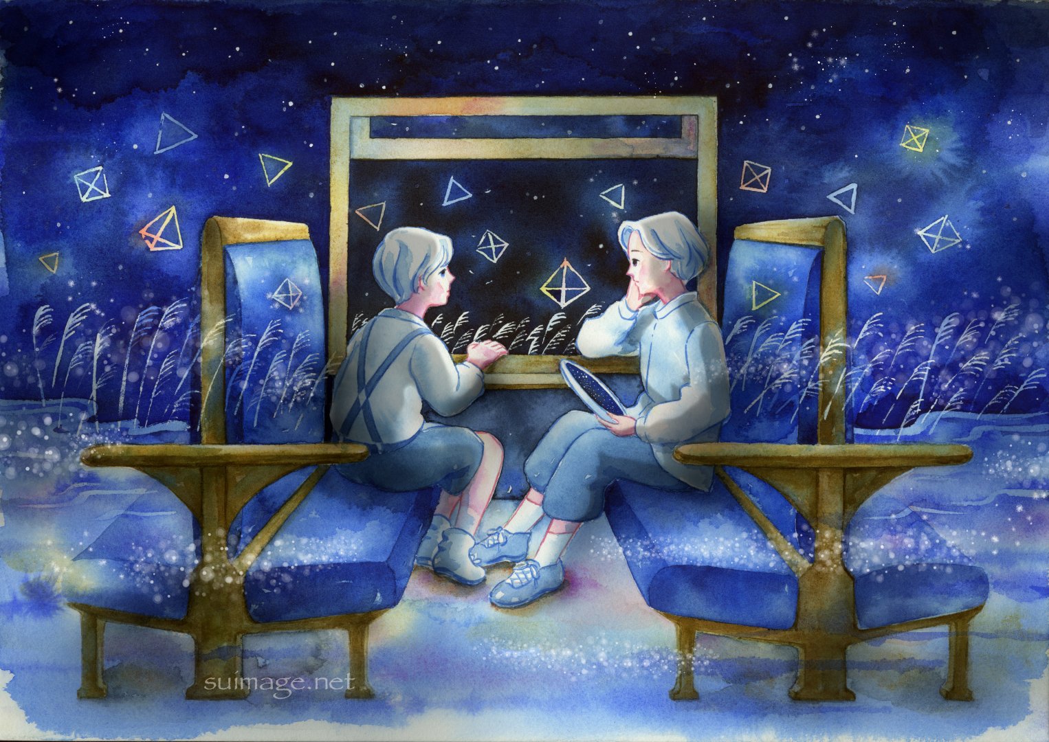 銀河鉄道の夜」は、切実な願いの物語だと思う。｜イラストレーター