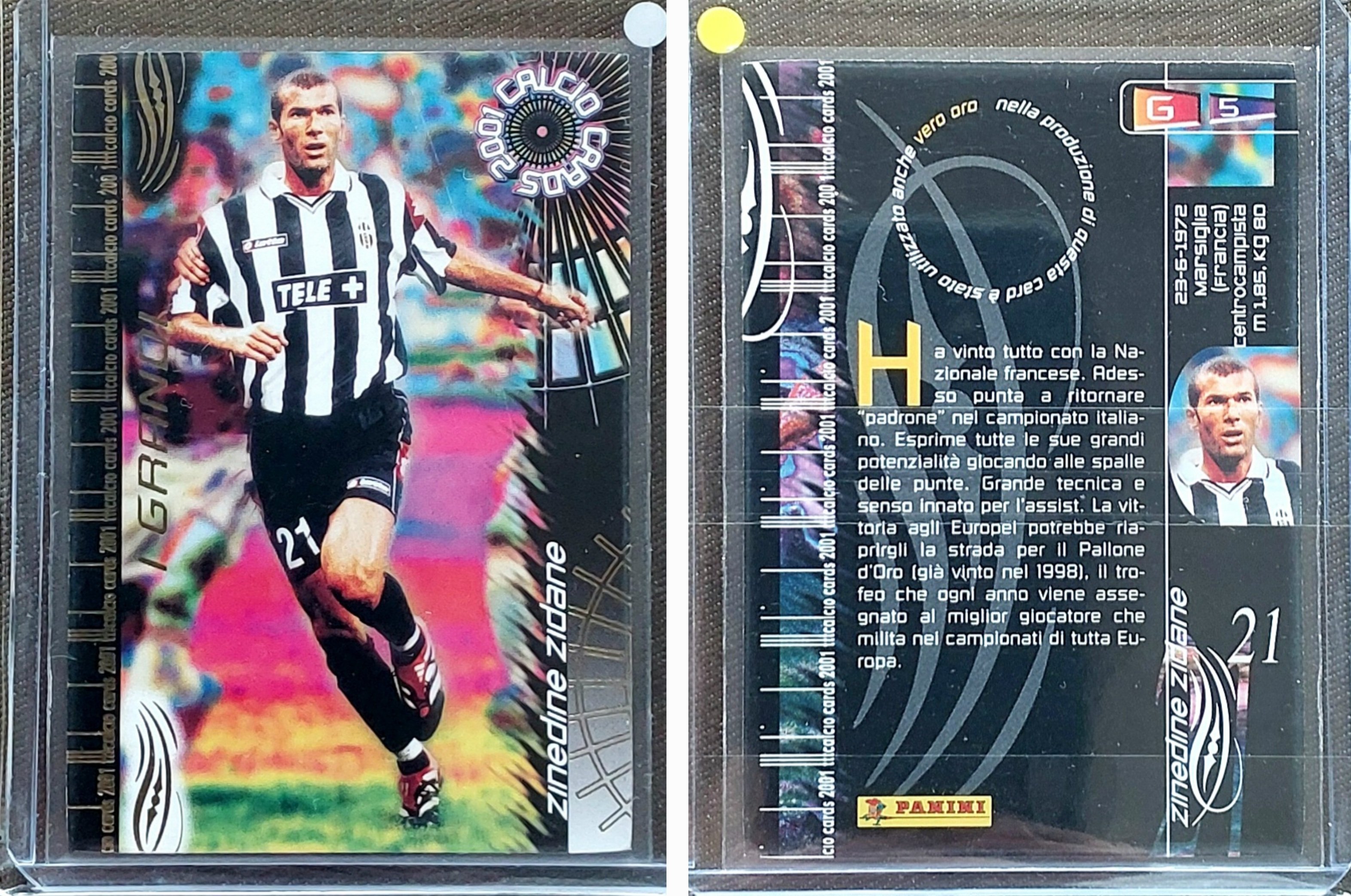 海外サッカー名作インサート Panini Calcio Cards Grandi｜AYA