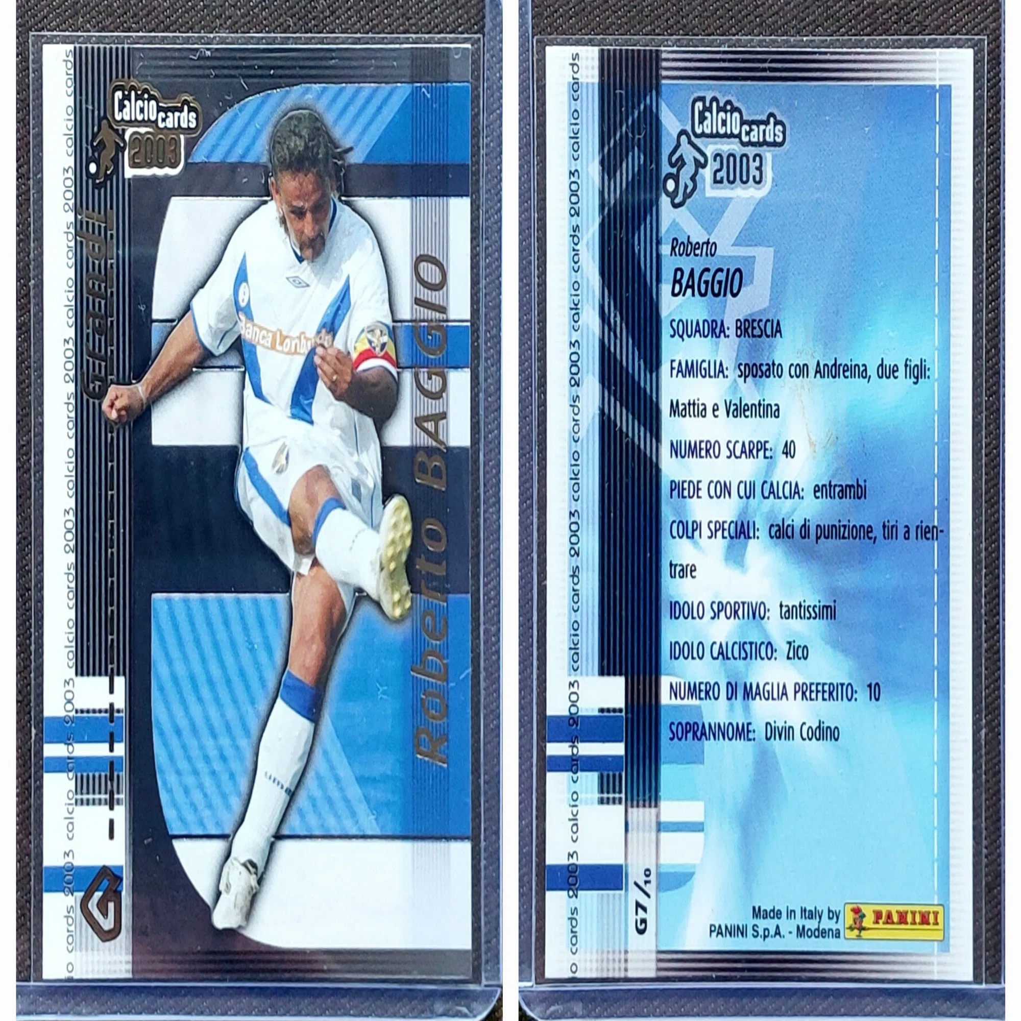 海外サッカー名作インサート Panini Calcio Cards Grandi｜AYA