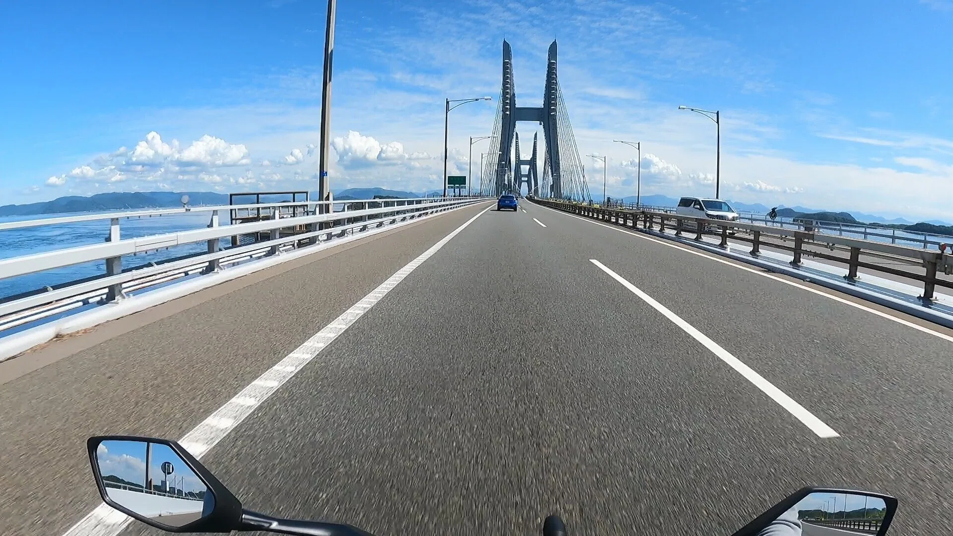 バイク旅］四国ツーリング3000km #14 瀬戸大橋～五色台スカイライン