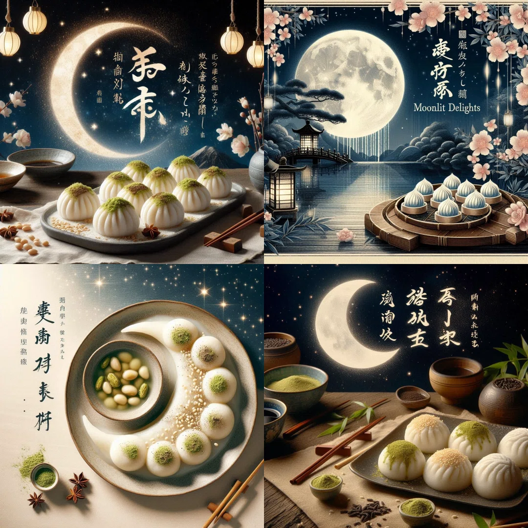 月見団子 Moon-viewing dumplings