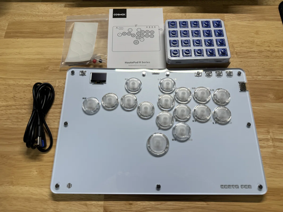 HutePad R16とHaute スイッチの簡易レビュー｜ねいあん