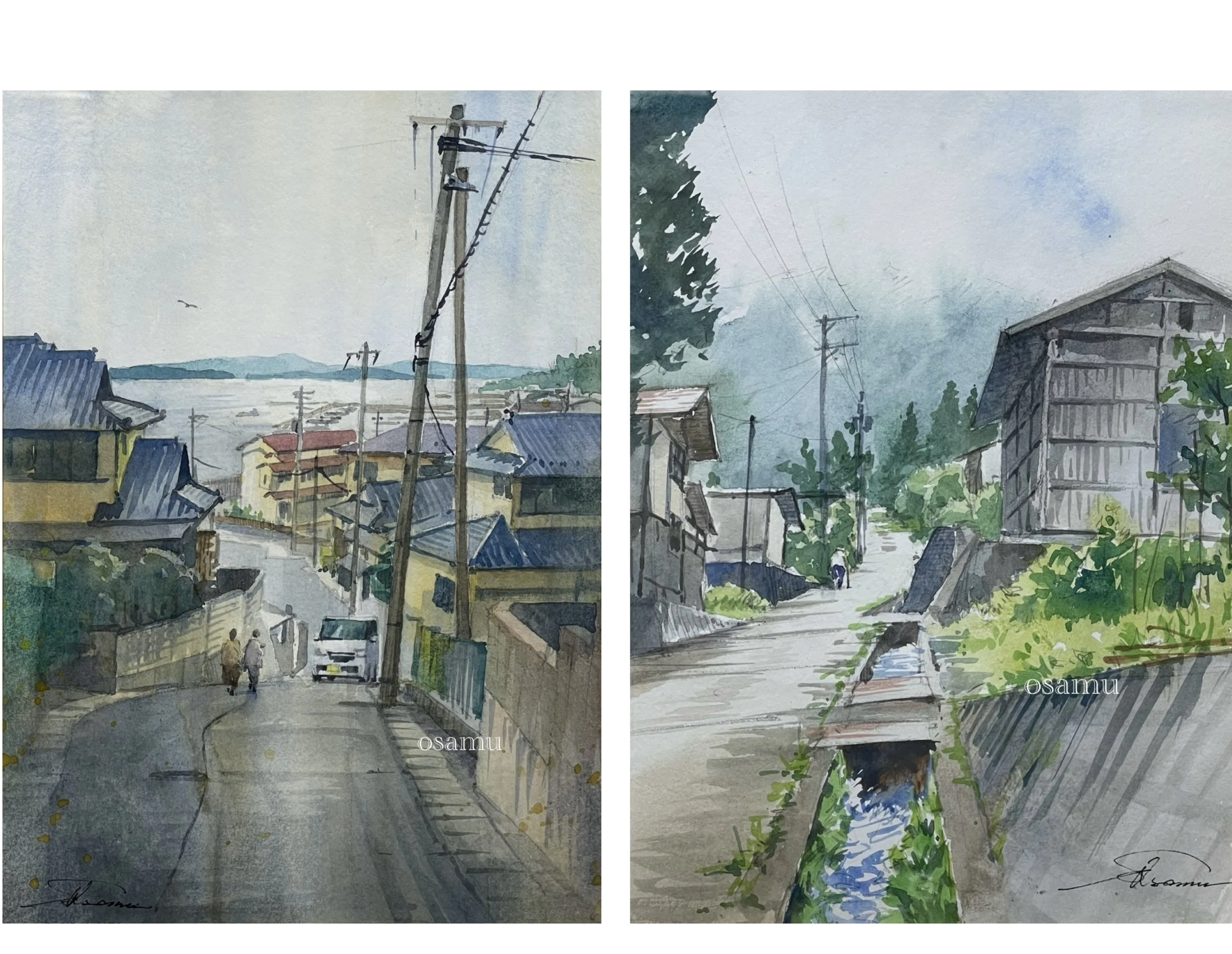 みちのく”のどかな透明水彩画｜Gallery美庵（びあん）