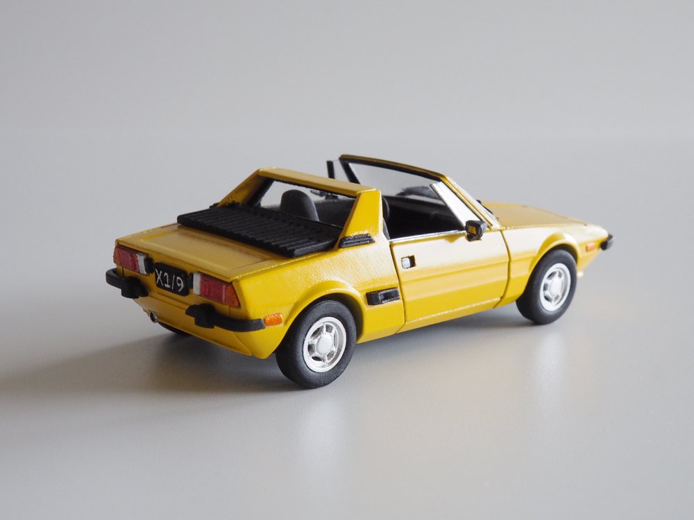 ないから作る】 Fiat X1/9（2024/6月号）｜まつかさ