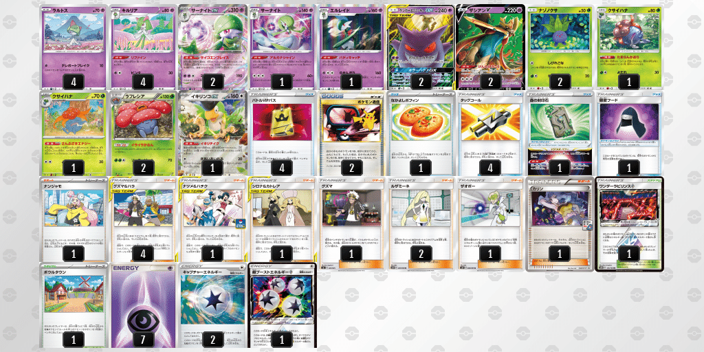 エクストラ】偉大な大樹入り「サーナイトラフレシア」のデッキレシピ