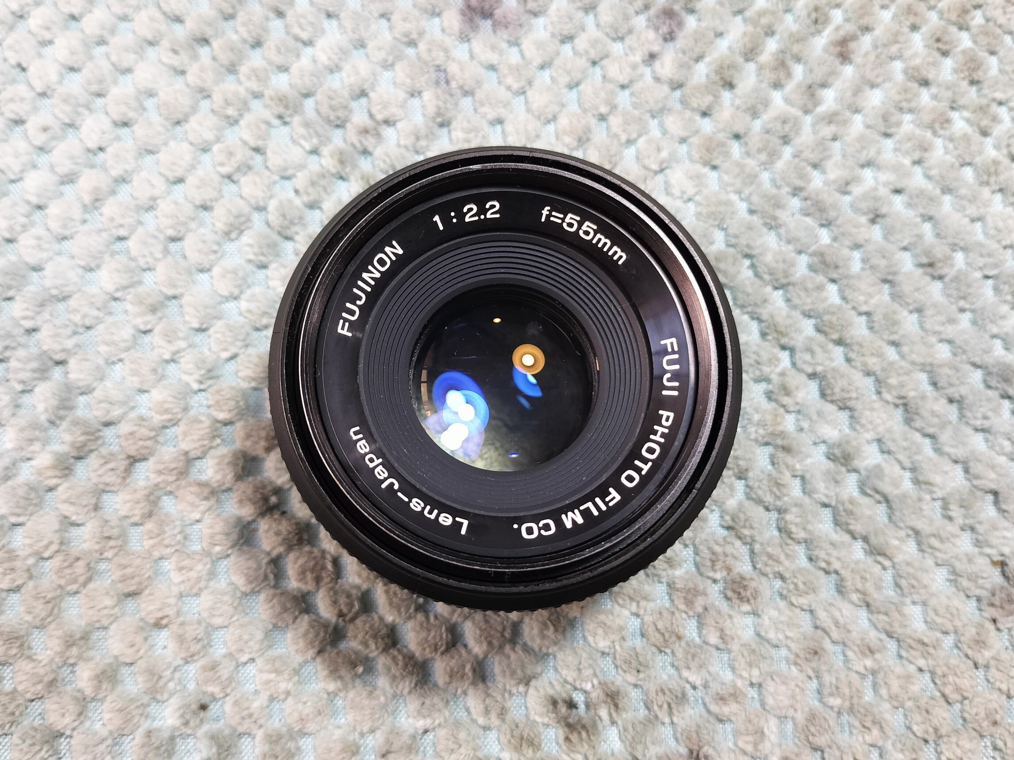 Fuji Fujinon 55mm F/2.2の分解｜フィルムカメラ修理のアクアカメラ