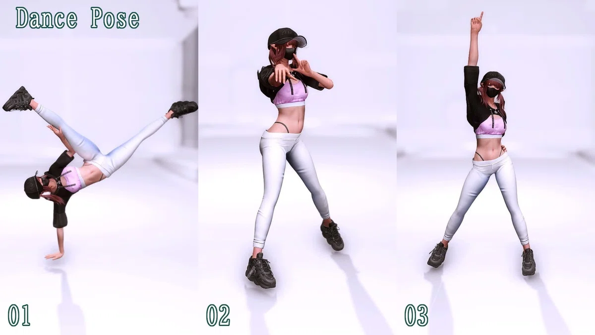 Ena Poser ポーズリスト[Dance Pose]｜Ena