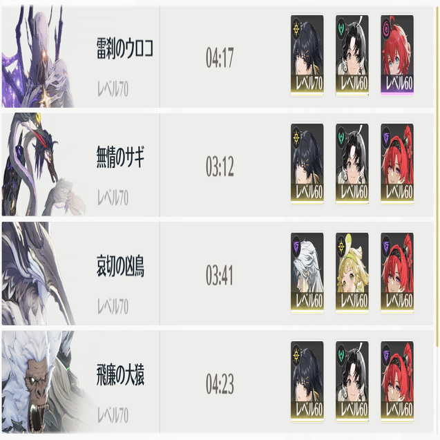 鳴潮: ホロタクティクス覚書｜麸安定(Stable)