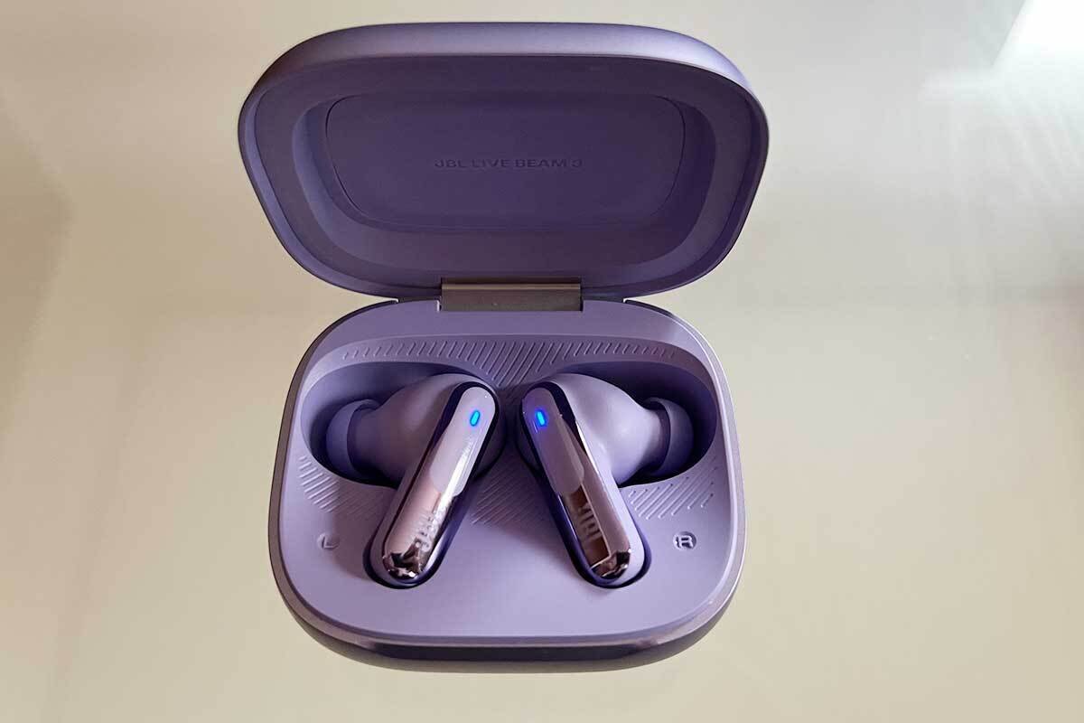 新品未開封 JBL LIVE BEAM 3 パープル ワイヤレスイヤホン 【公式通販】