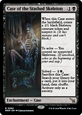 90 誰でも読めるMTG英語 その Case を solve して|ひよ 90 誰でも読めるMTG英語 その Case を solve して|ひよ