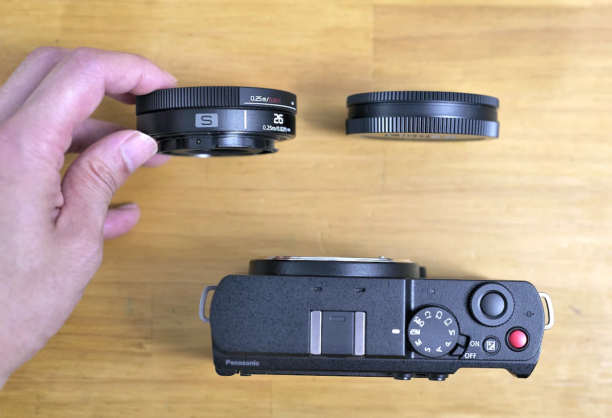 パンケーキレンズLUMIX 26mm F8【レビュー】｜I