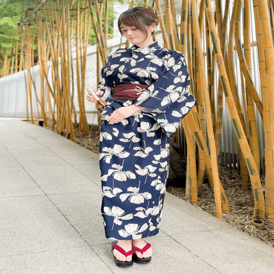 この夏のオススメ！】CINEMATIQの2wayセパレート浴衣を買ってみた｜白