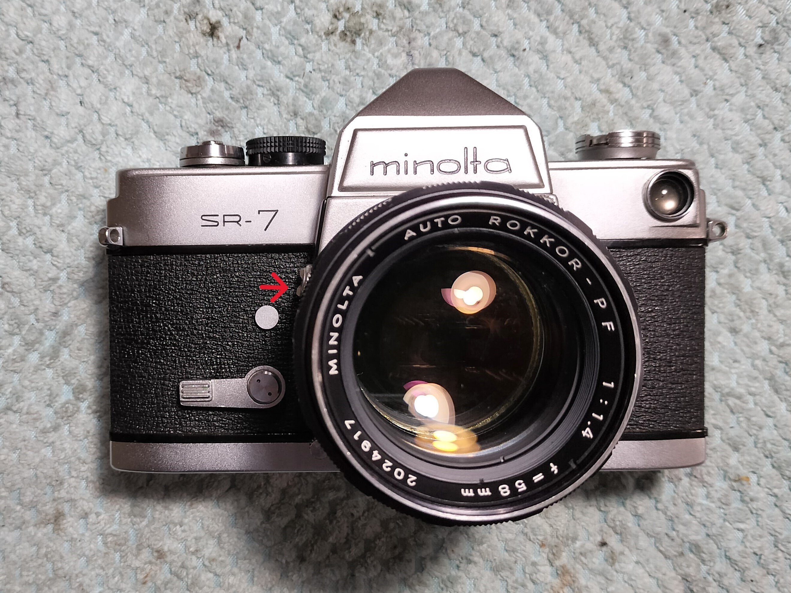 Minolta SR-7の分解|フィルムカメラ修理のアクアカメラ Minolta SR-7の分解|フィルムカメラ修理のアクアカメラ