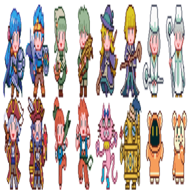 株式会社ユニクル キャラクターデザイン -“RPG like” Characters