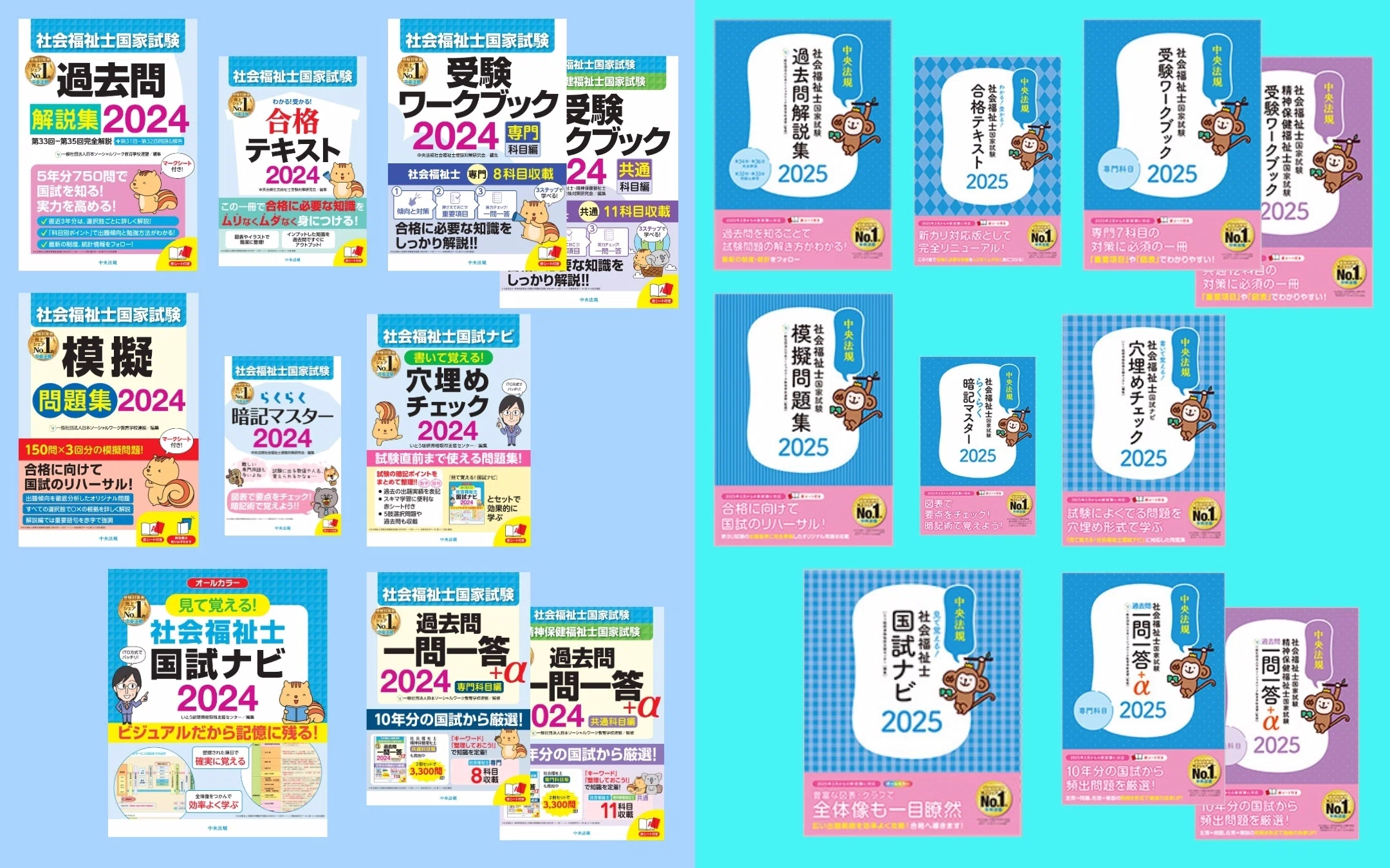業界最大売上部数を誇る中央法規の受験対策書籍！｜けあサポ by 中央法規
