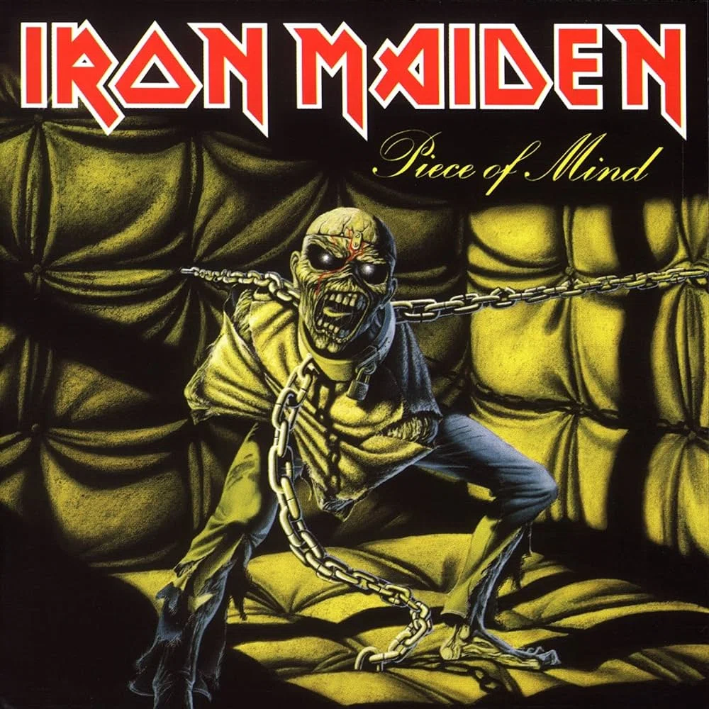 IRON MAIDEN ニコマクブレイン ドラムスティック アイアンメイデン 連載：メタル史 1983年③Iron Maiden / Piece of Mind｜ヴァジュラ𝔦𝔡