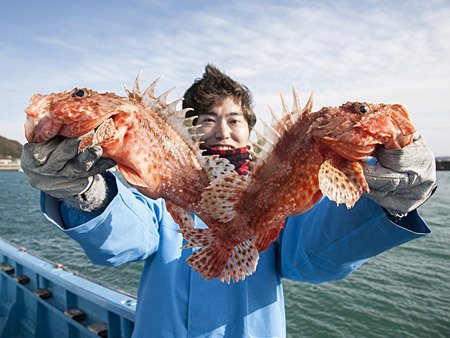 館山で真剣勝負の鬼閃流オニカサゴ釣り／船形 真澄丸｜玉置標本：私的標本