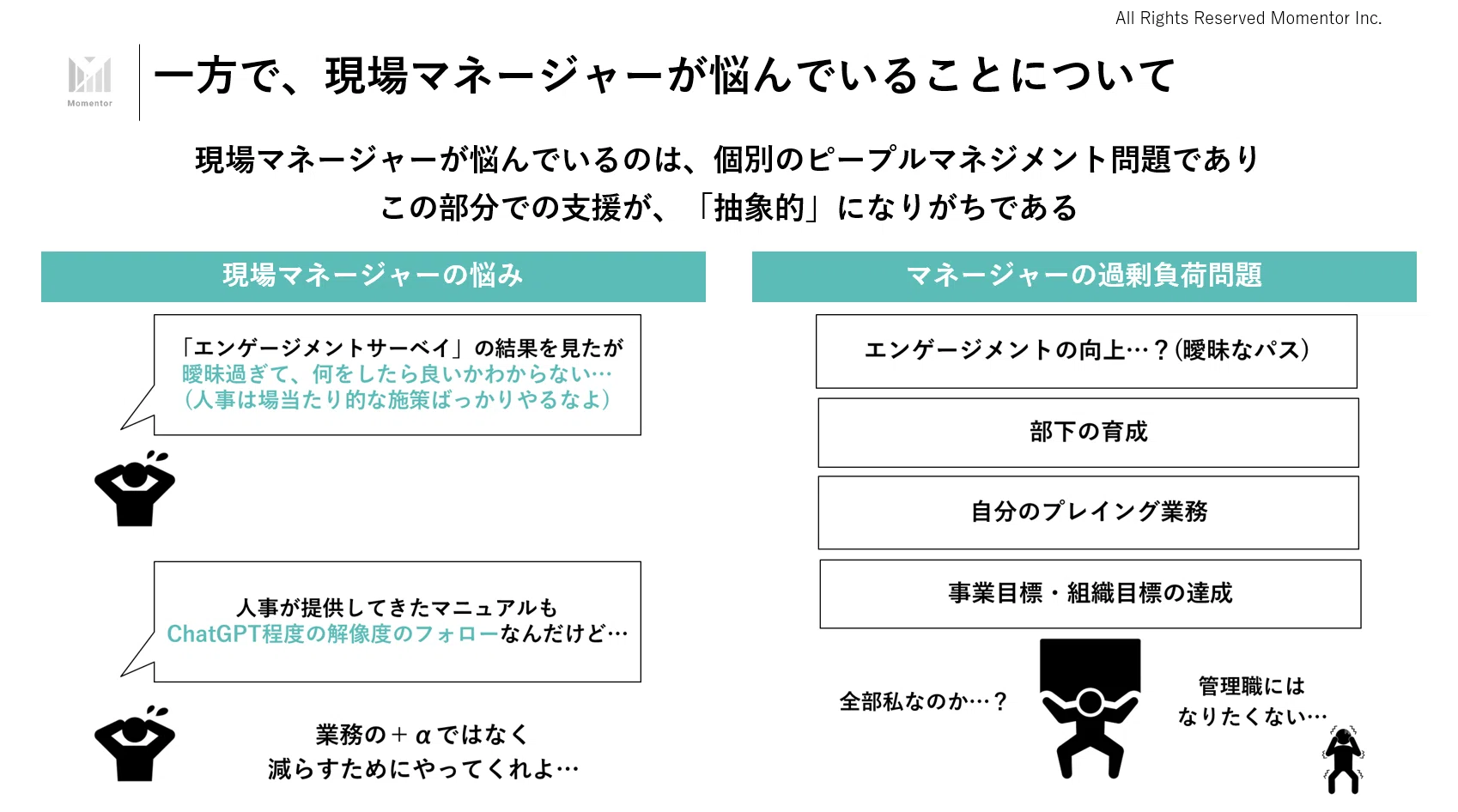 中間管理職の限界」と「マネジメント民主化モデル」について｜Momentor