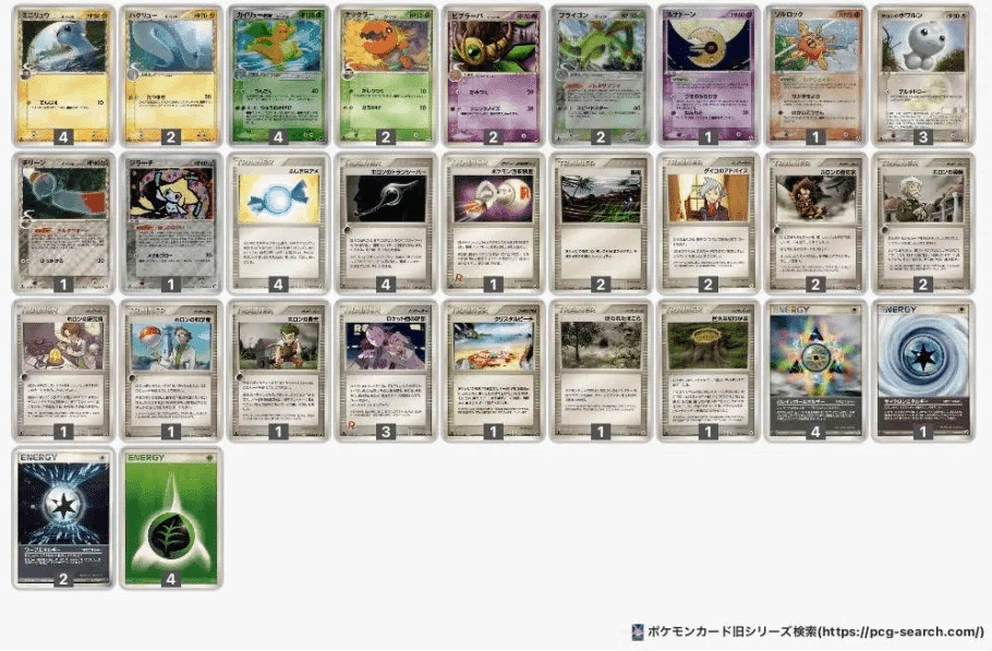 ポケモンカード ADV-PCG Wレインボーエネルギー イタリア語 英語 ADV-PCG】第3回ダブルレインボー杯（W虹杯） 大会概要と上位者のデッキ