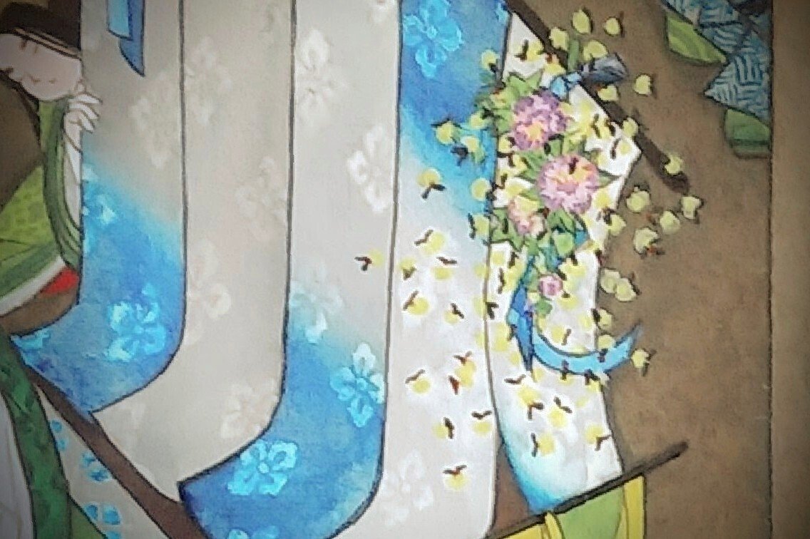 GENJI*REDISCOVERED 今日の源氏物語 『源氏物語絵巻』25帖『蛍 GENJI*REDISCOVERED 今日の源氏物語 『源氏物語絵巻』25帖『蛍