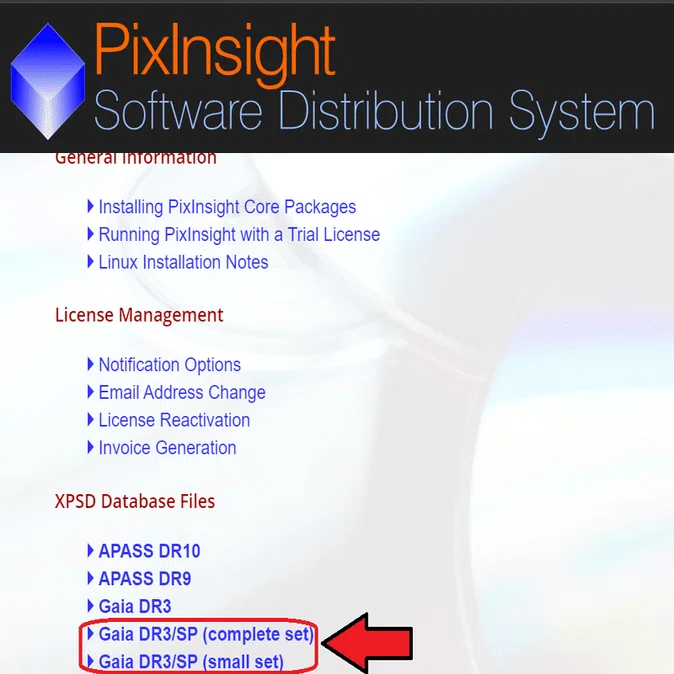 Gaia様確認用ページ Gaia】PixInsightでGaia衛星データ取得＆設定｜ゴンカネ