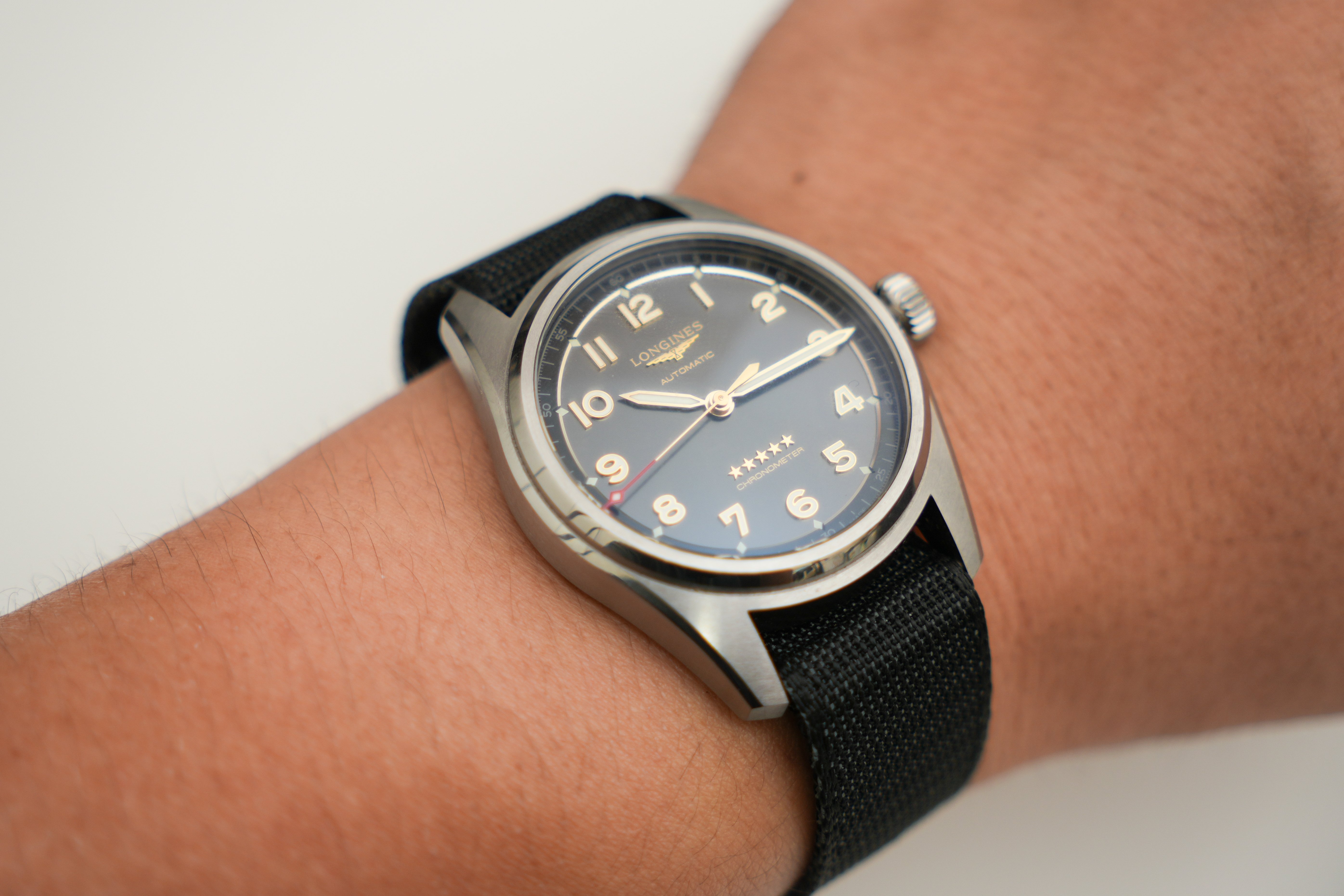 ロンジン スピリット 37mm 純正ステンレスベルト ロンジン スピリット 37mm 純正ステンレスベルト