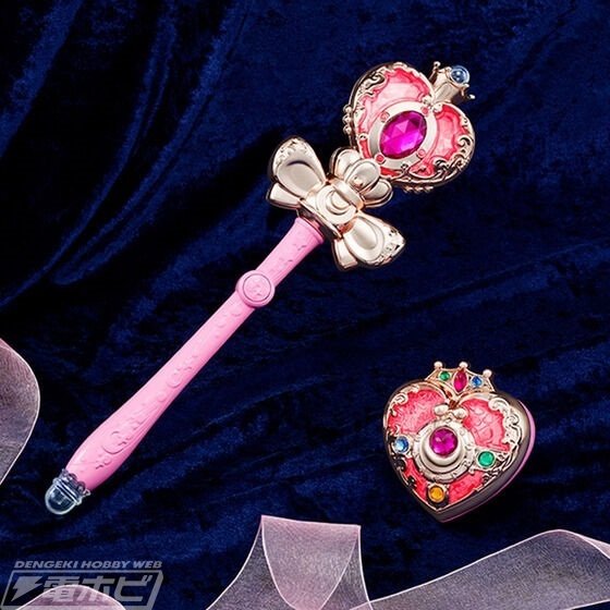 美少女戦士セーラームーン　ミラクルシャイニーシリーズスパイラルハートムーンロッド 美少女戦士セーラームーンS』こだわりの光り方や高級感ある