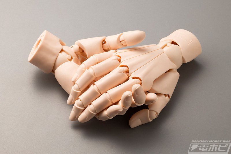 話題のコトブキヤハンドモデルに「PALE ORANGE」カラーが登場