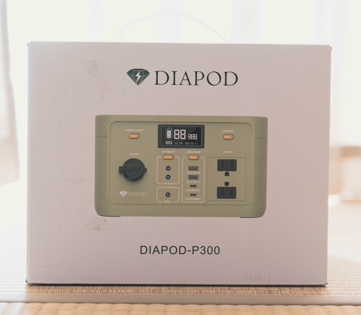 商品レビュー】車で遠征が多い僕は、オリーブカラーの可愛いポータブル