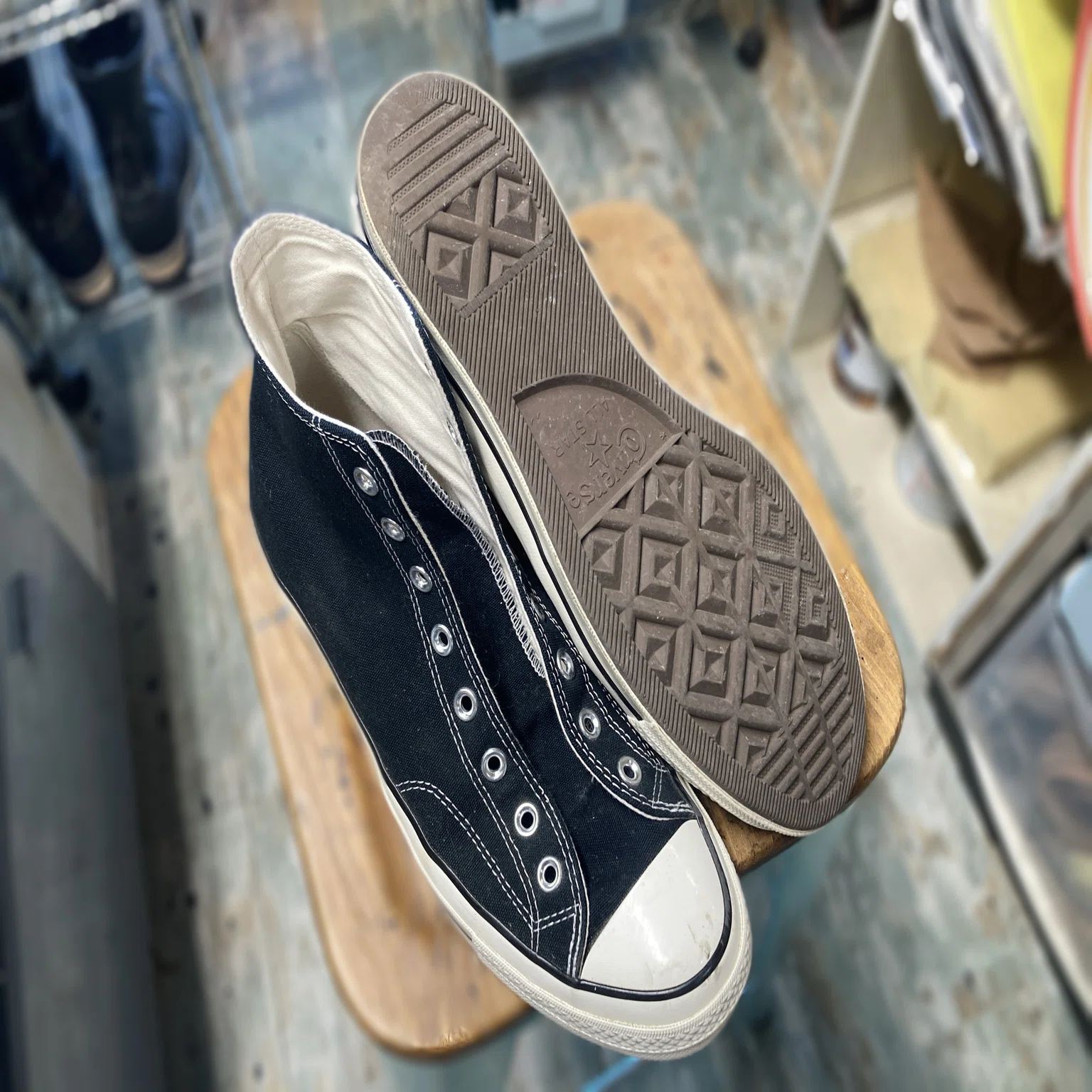ソールセーバー/Sole Saver】Converse All Star-Hiのソール補強｜CREA 