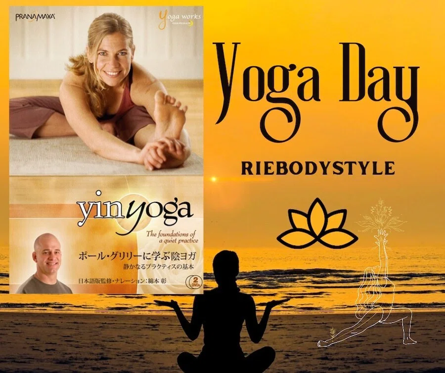 ポール・グリリーに学ぶ陰ヨガ🧘🧡🌼｜RIE
